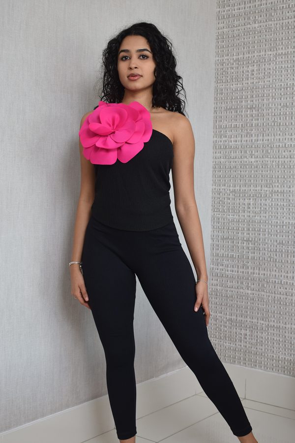 Leggings de vellón con control de abdomen